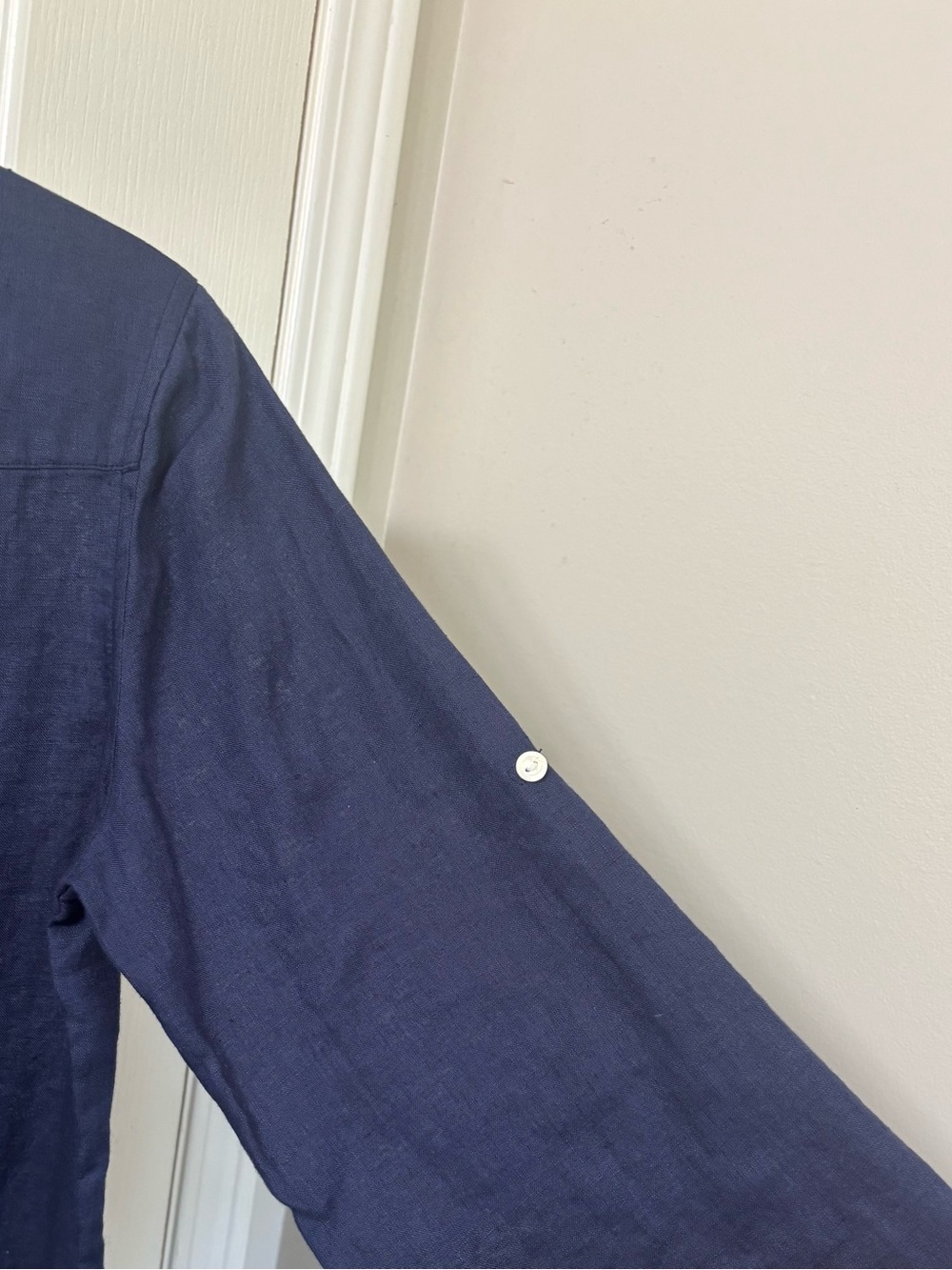 NWT Lucky Brand Lagenlook 100% Linen Tunic Top Women's Size Small - Picture 8 of 14